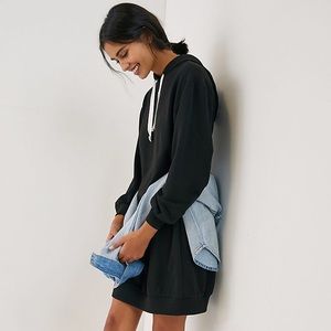 ASOS Black Hoodie Dress